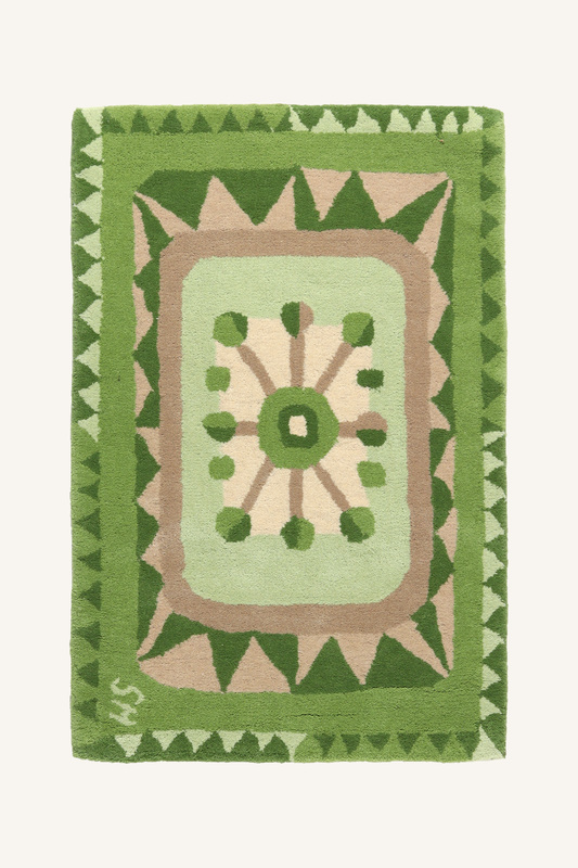  Zigzag small green